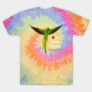 Indian ringneck parrot T-Shirt